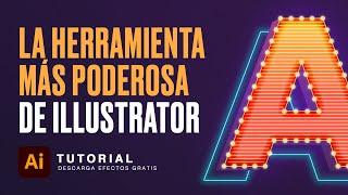 La herramienta más poderosa de Adobe Illustrator / Tutorial Fácil / M